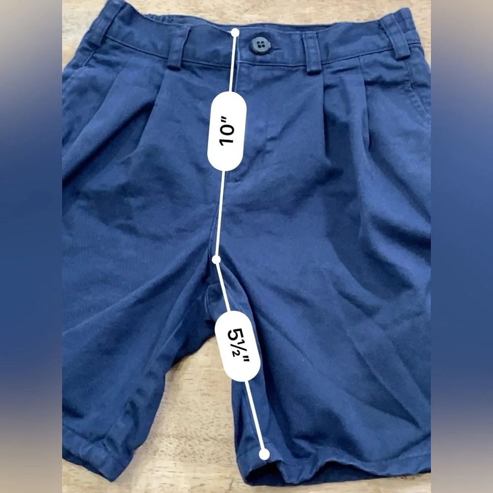 Vintage Gap Boy’s Sz‎ 7 Cotton Navy Chino Shorts